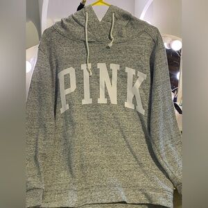 PINK Victoria's Secret Heather Gray Hoodie